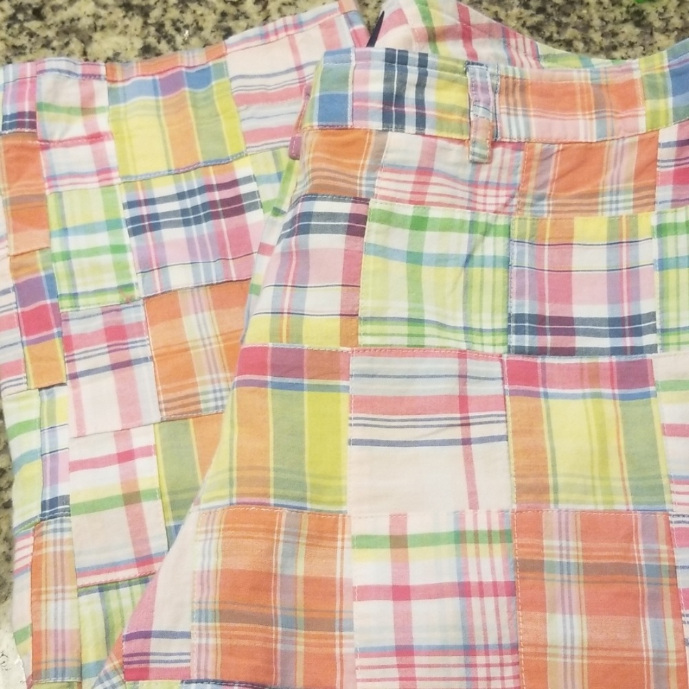 '346' Brooks Brothers size 4 Madras Pants NWOT - Picture 3 of 4